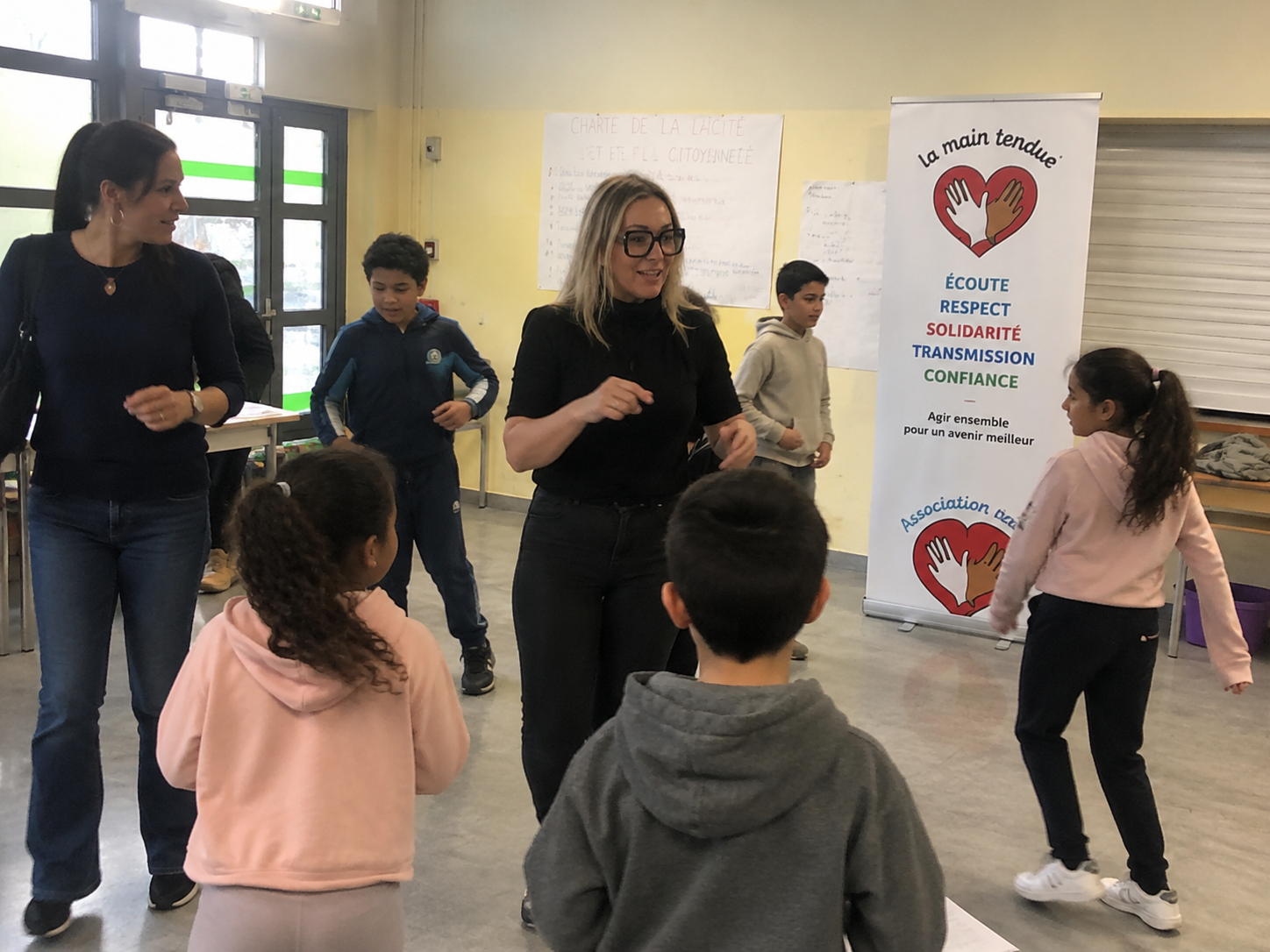 Atelier Dreveland Academy avec des enfants