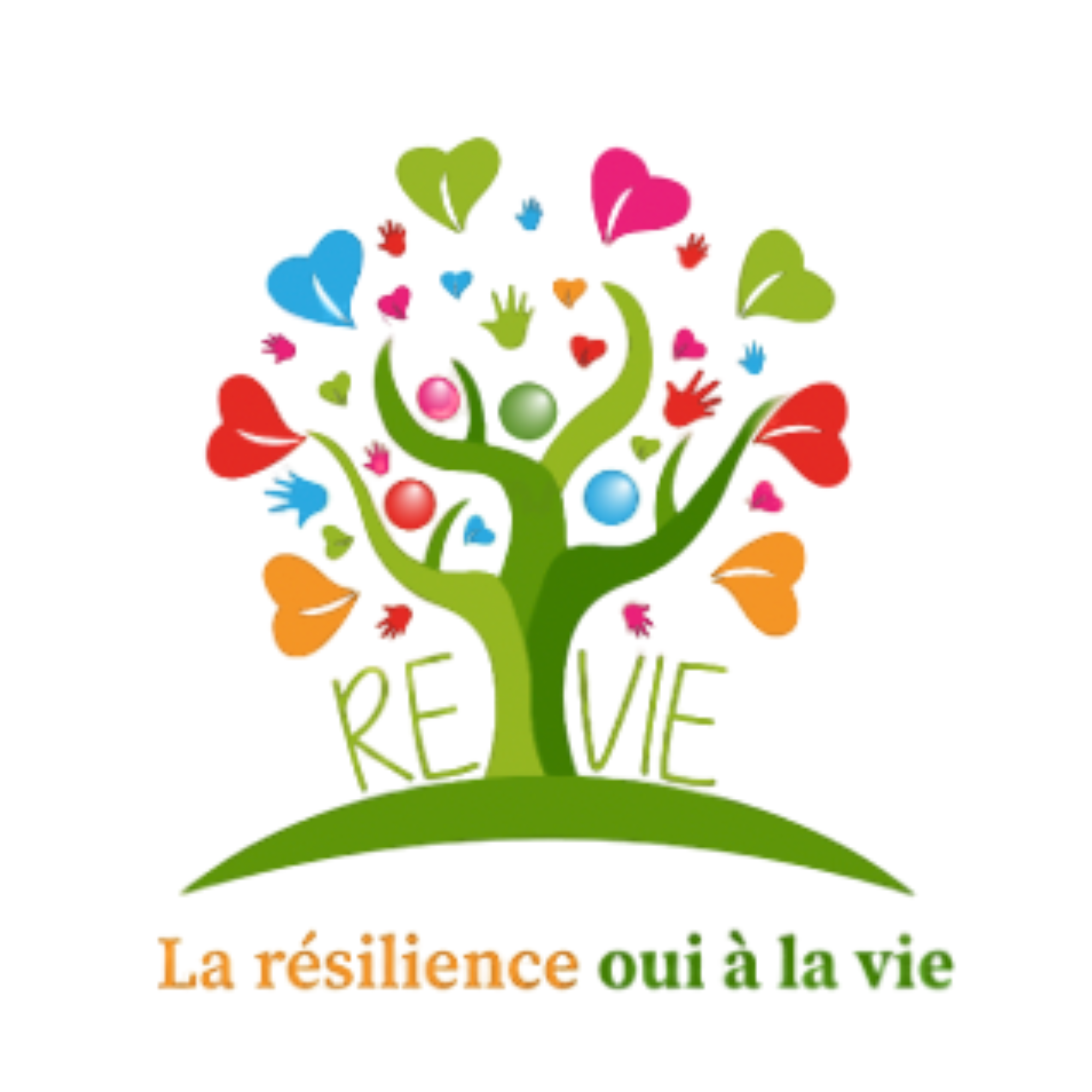 Logo La Résilience, oui à la vie